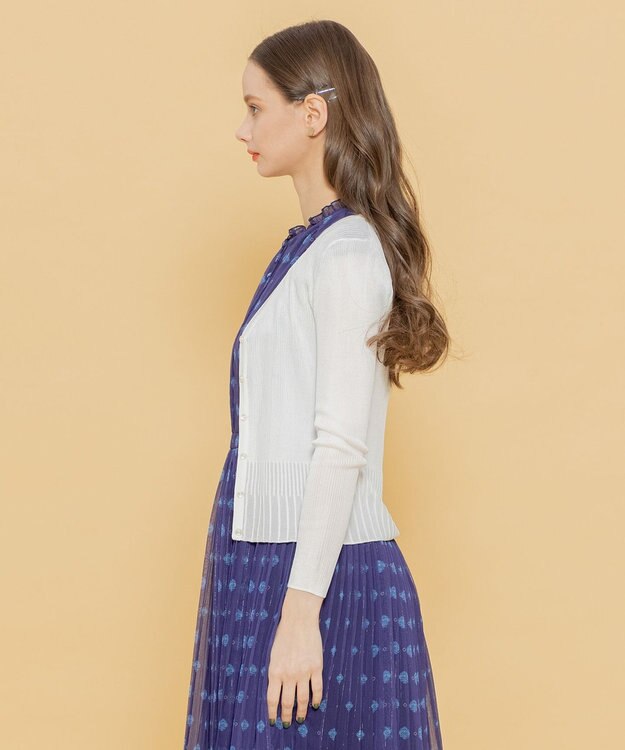 TOCCA 【洗える！】AJISAI カーディガン アイボリー系