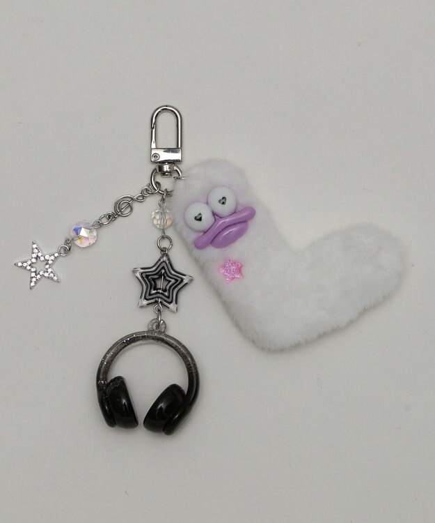 WEGO マイネーム☆モンスターぬいぐるみキーホルダー 柄12