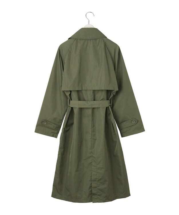 MOONBAT 【撥水】LIGNAGGIO ベルト付トレンチコート カーキー