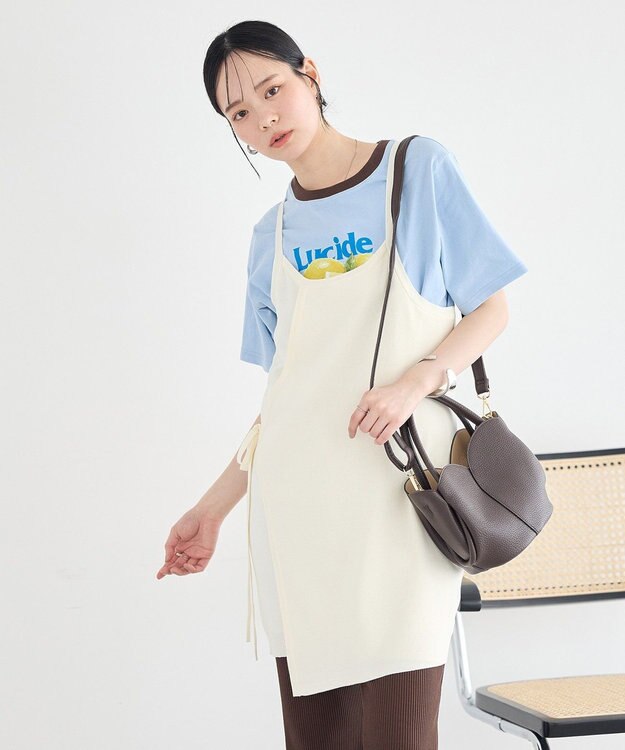 earth music&ecology チューリップバッグ Brown