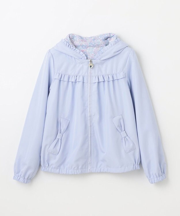 ANY KIDS シャカシャカ リバーシブルゾン サックスブルー