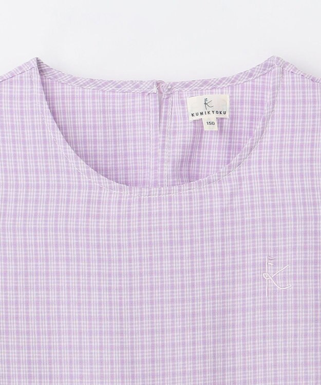 組曲 KIDS 【150-160㎝】ジュエルシー ワンピース ラベンダー系