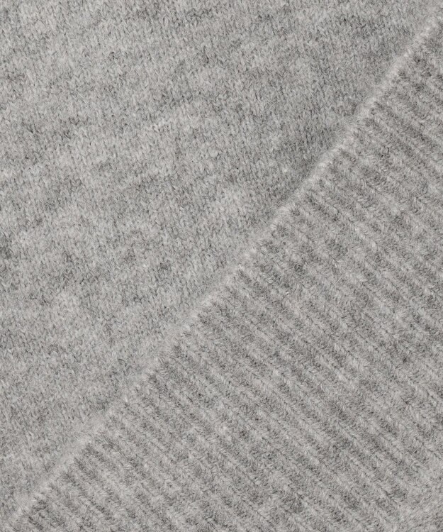 UNFILO ふわふわ ボトルネックニット ライトグレー