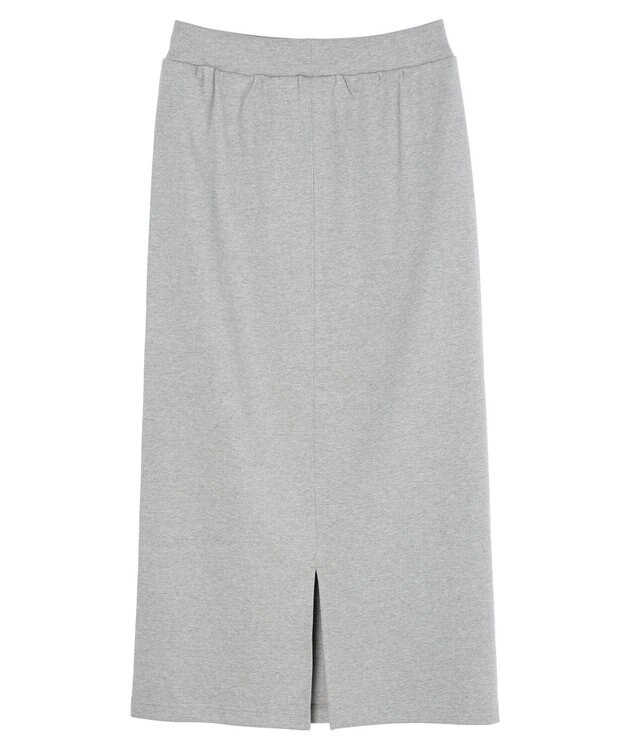 CRAFT STANDARD BOUTIQUE リブロングスカート Light Gray Mixture