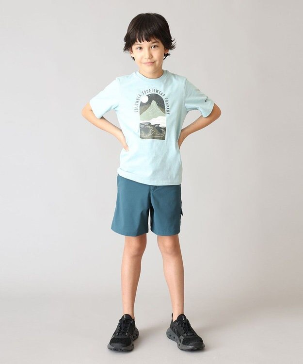 Columbia Columbia/ キッズアイテム/ バレークリークIIショートスリーブグラフィックTシャツ /コロンビア Marine Light Cozy Coastline