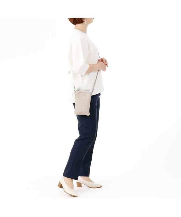 IBIZA MUNDO　スマートフォンポシェット ライトグレー