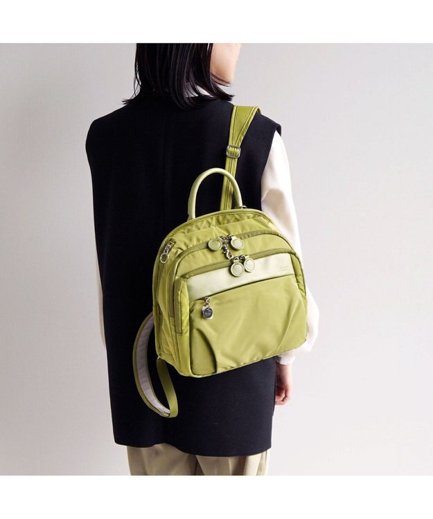 ACE BAGS & LUGGAGE Kanana project PJ1-4th リュックサック 67644 カナナ プロジェクト 軽い 軽量 旅行 イエローグリーン