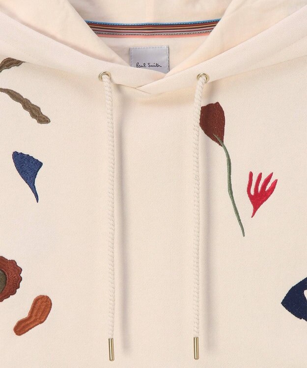 Paul Smith エンブロイダリー モチーフ パーカ エクリュ