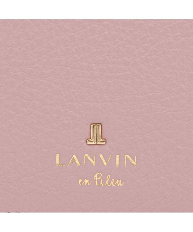 LANVIN en Bleu メラニー 二つ折りBOX財布 ピンク