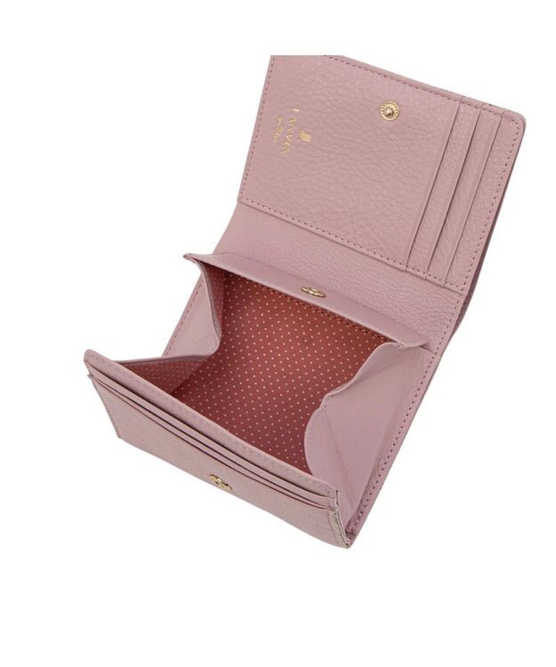LANVIN en Bleu メラニー 二つ折りBOX財布 ピンク