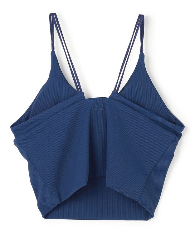 uncrave 【DAWN×uncrave】 CUP IN BRA TOP DOUBLE ブルー