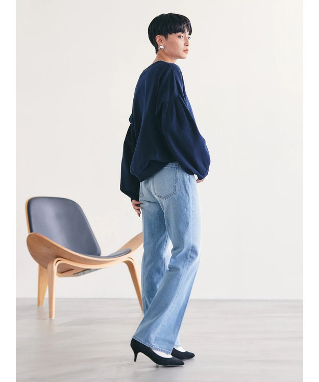 AMERICAN HOLIC 袖ボリュームニットプルオーバー Off White