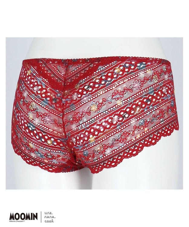 une nana cool 【MOOMIN× une nana cool 】 364 レース　総レースショーツ EN
