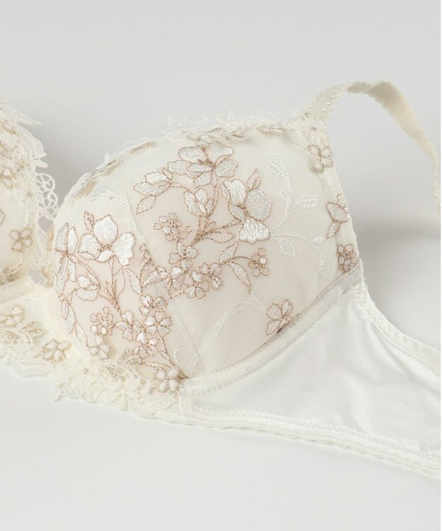 Wing ブラジャー Wing Lesiage ふっくらまる胸メイク やさしいフィット感 【2920シリーズ】 パッド有 ブラ PB2920 ウイング／ワコール アイボリー