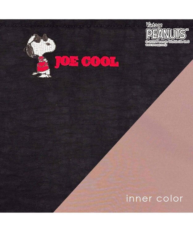 ROOTOTE 8437【スヌーピー】IP.デリ.ポリ.ピーナッツ-0F 01：ブラック