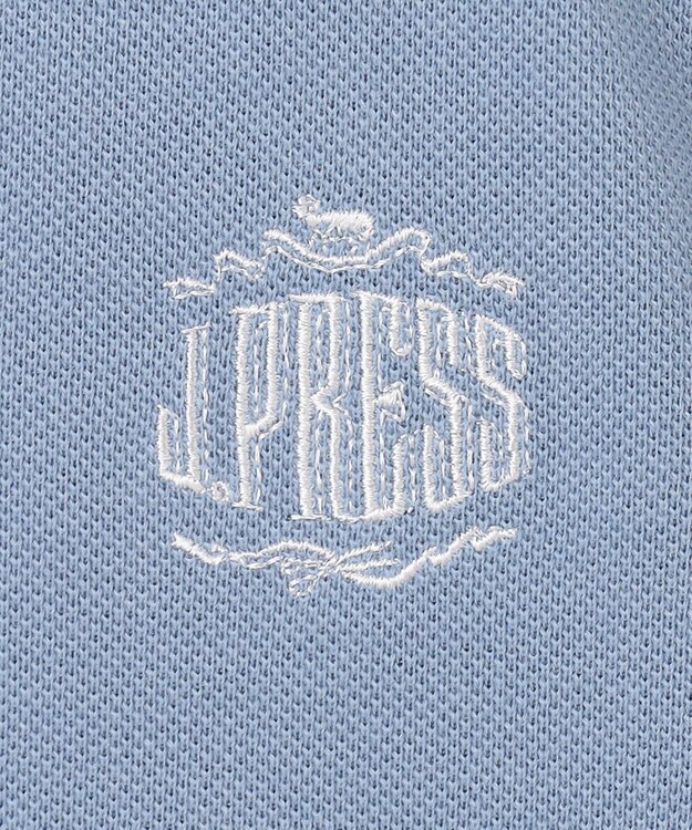J.PRESS KIDS 【110-130cm】カノコ 半袖ポロシャツ サックスブルー系