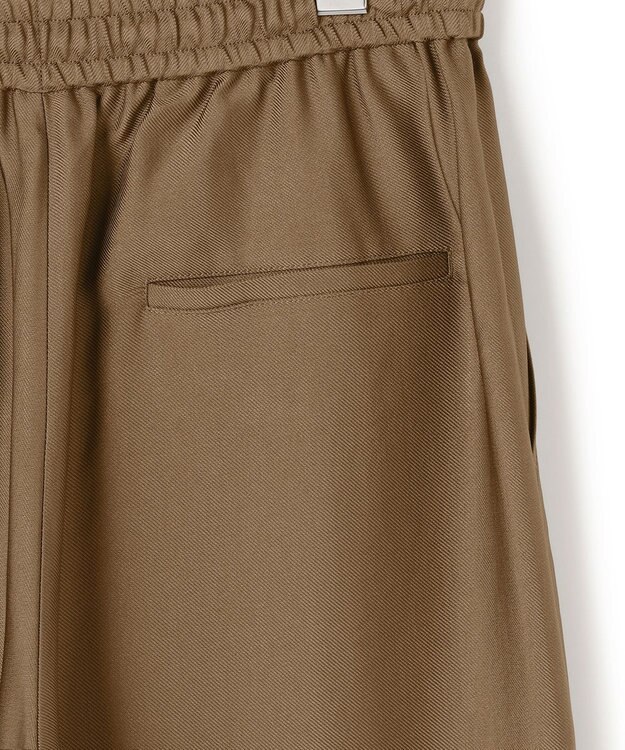 23区 【先行予約】ブライトカルゼ ワイド パンツ モカ系