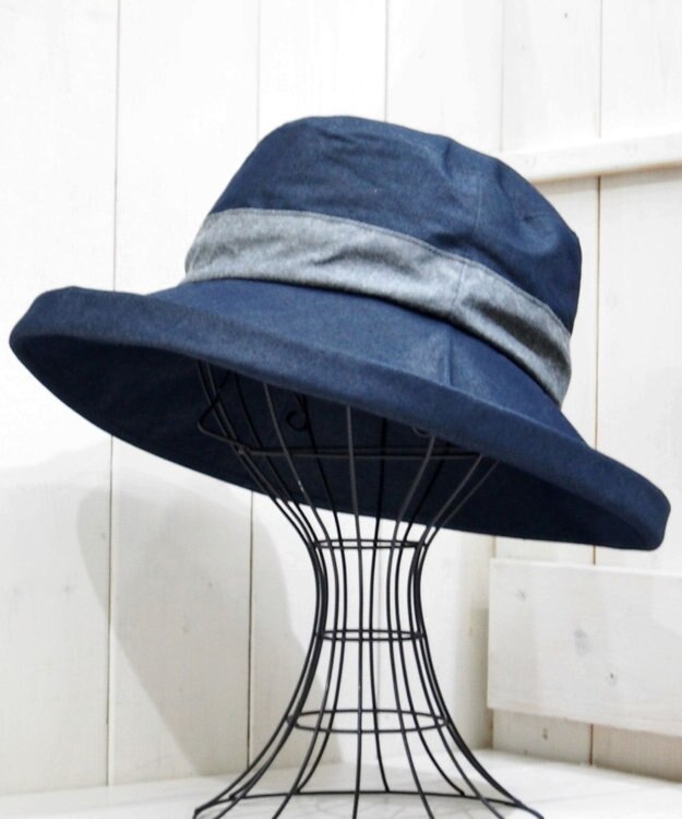 石田製帽 備後デニム セーラ ネイビー
