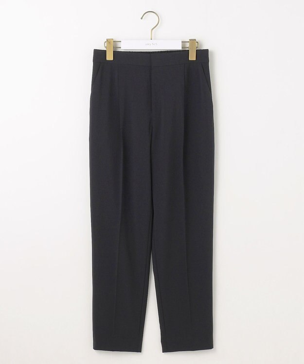 ANY SIS L 【セットアップ対応】セレモニーダブルクロス テーパードパンツ ネイビー