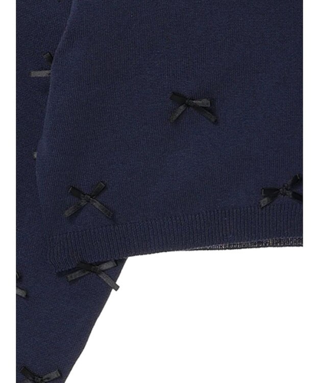 Green Parks ・ＡＮＤ　ＳＥＡＲＣＨ　メニーリボンカーディガン Navy