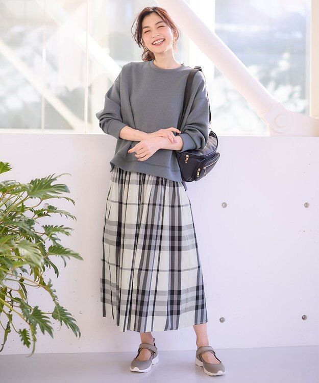 ANY 【洗濯機可】ダンボールプルオーバー チャコール