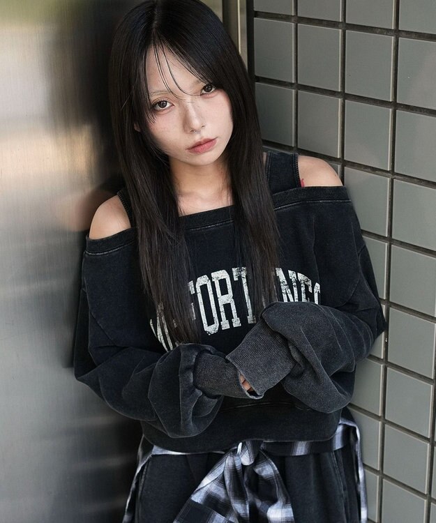 WEGO ドッキングオフショルショートスウェット 柄3