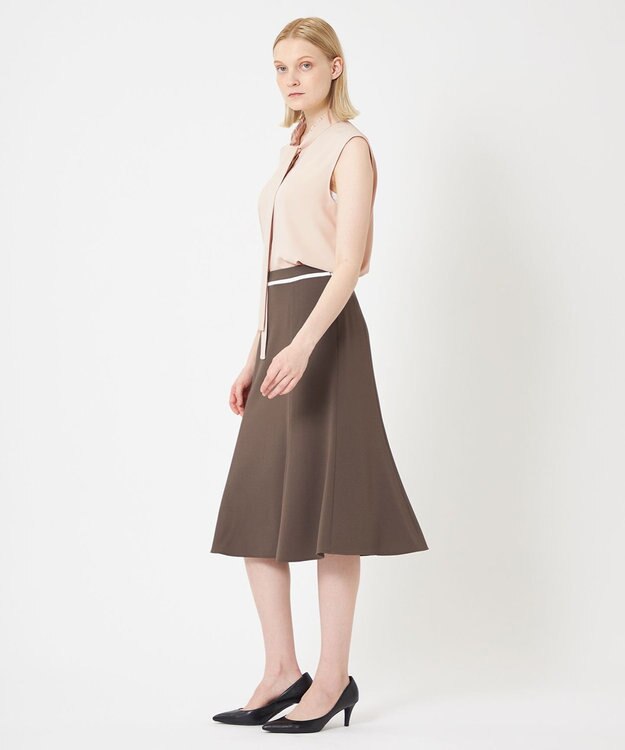 BEIGE， CINDY / フレアスカート Mocha×Ecru