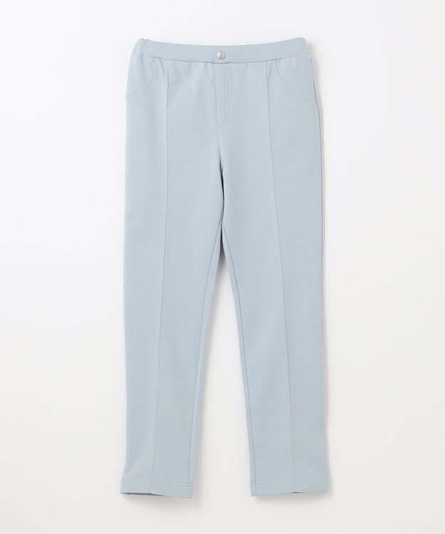 組曲 KIDS 【150-160㎝】ストレッチツイル パンツ ダルブルー系