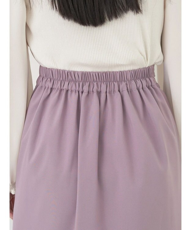 earth music&ecology アシメラッフルヘムスカート Pink