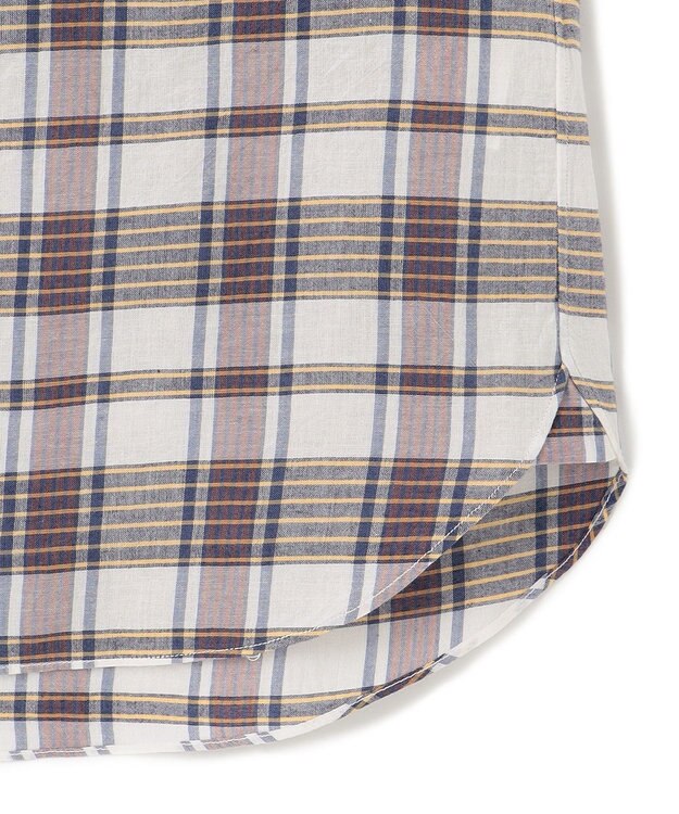 J.PRESS MEN 【WEB・一部店舗限定】マドラスチェックシャツ ホワイト系3