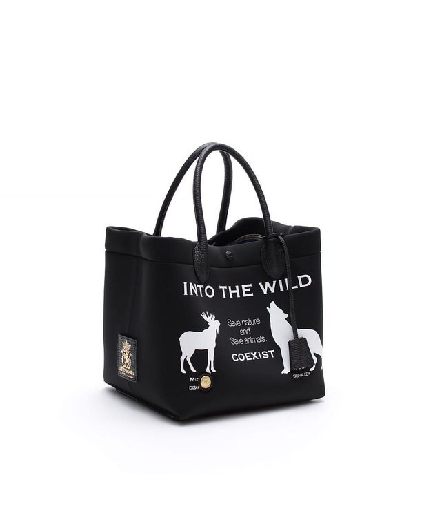 A.D.M.J. 【魔法のように軽い】マジックライト/キューブトート25cm NEGRO,A