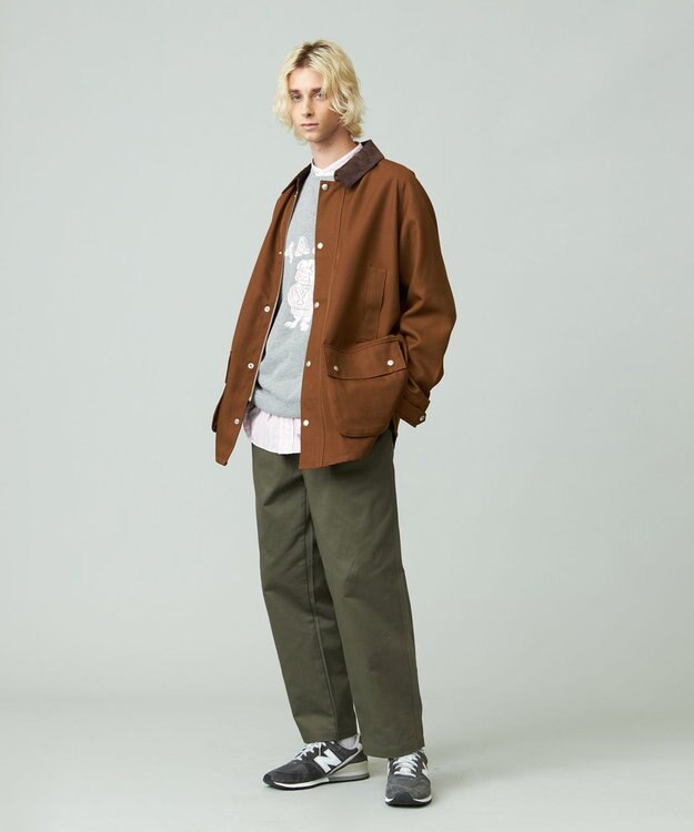 J.PRESS YORK STREET 【UNISEX】UNIVERSAL OVERALL×YORK STREET カバーオールジャケット ブラウン系