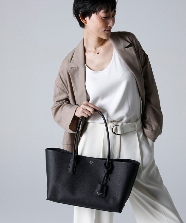  【雑誌掲載】【Breath TOPKAPI】ELAN エラン シュリンクレザー 2way トートバッグ