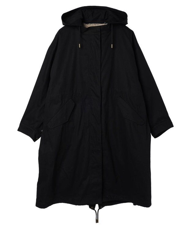 earth music&ecology マルチｗａｙモッズコート Black