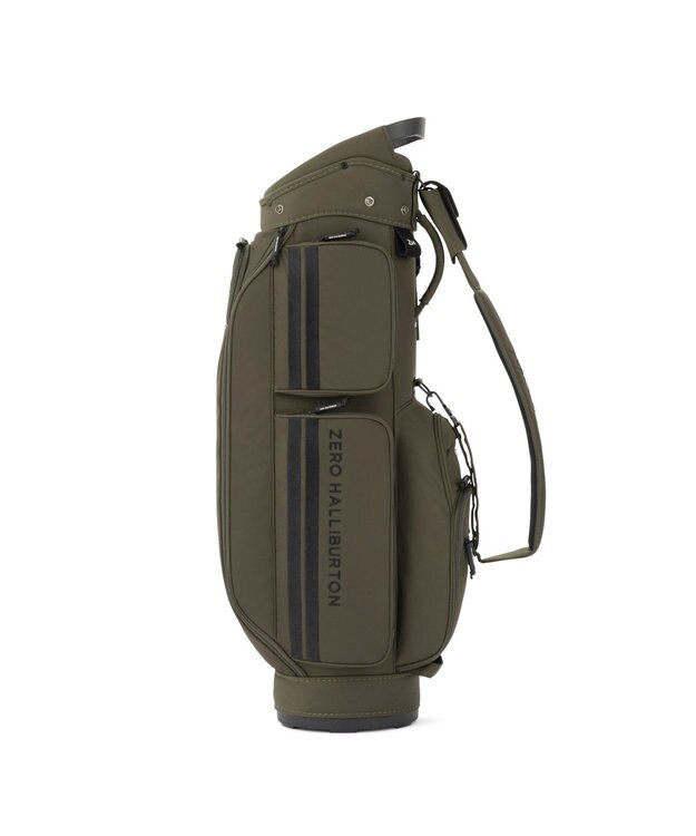 ZERO HALLIBURTON 【雑誌掲載】 DICROS SOLOシリーズ キャディーバッグ ZHG-CB DS 85011 カーキ