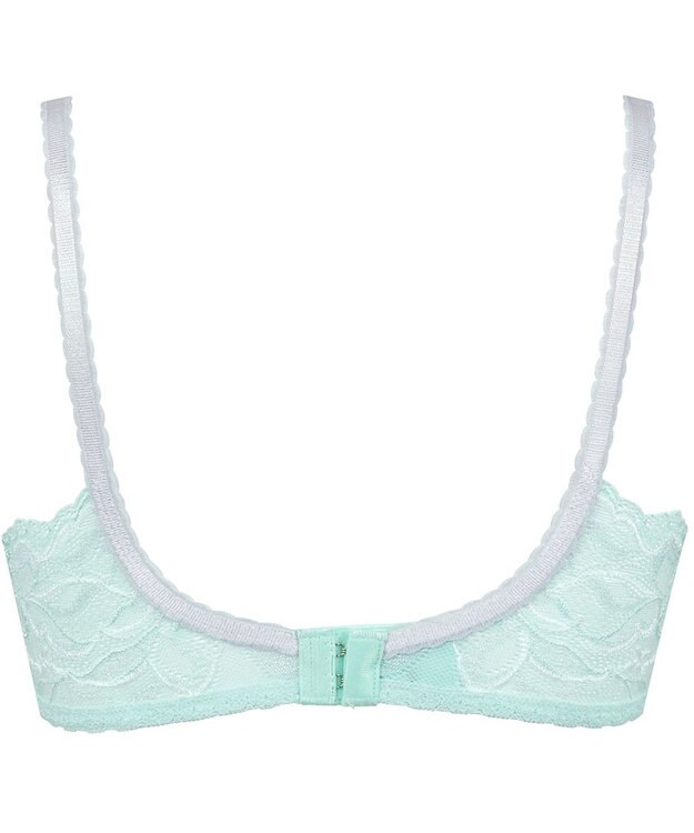 Wing ブラジャー 背中の段差をスムージング バストの脇流れをブロック 脇高設計(バック) 吸汗速乾(カップ肌側) 【後ろ姿きれいブラ】 ブラ KB2720 ウイング／ワコール ターコイズ