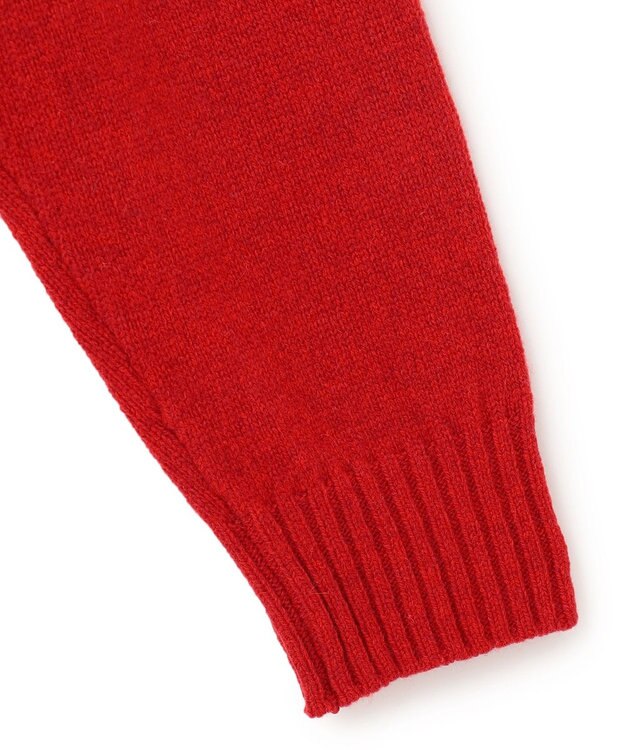 J.PRESS MEN 【WEB限定】クルーネックニット レッド系