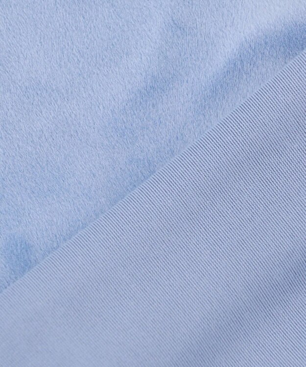 23区GOLF 今シーズンのイチオシ【WOMEN】ベロア ショールモックネック サックスブルー系