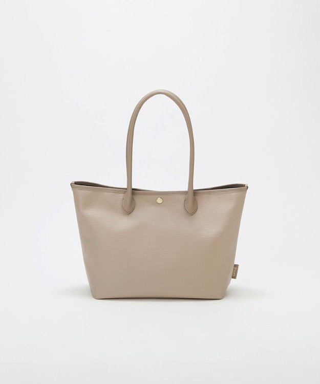 TOPKAPI 【Breath TOPKAPI】RIPPLE リプル レザーハンドル A4 トートバッグ グレージュ