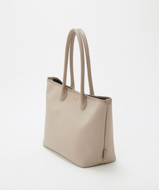 TOPKAPI 【Breath TOPKAPI】RIPPLE リプル レザーハンドル A4 トートバッグ グレージュ