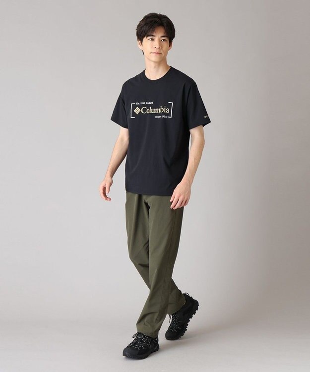 Columbia Columbia/ タイムトゥトレイルグラフィックショートスリーブTシャツ /コロンビア Black