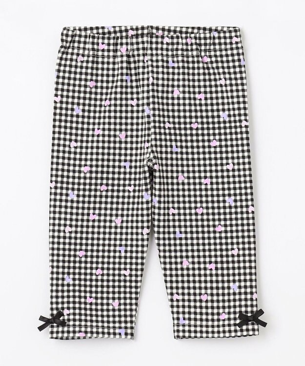 ANY KIDS 5分丈レギンス ギンガム