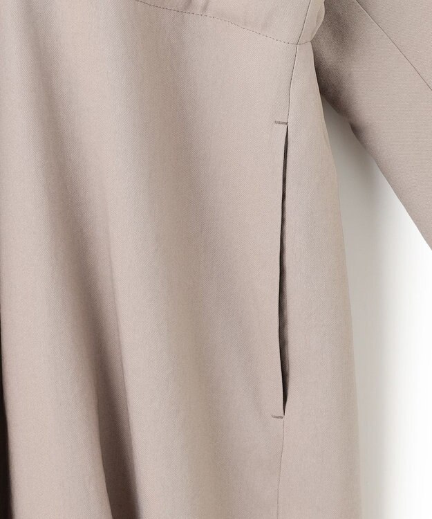 BEIGE， MARIE / ノーカラーコート Taupe