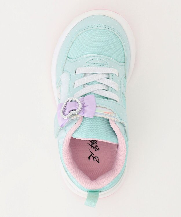 ANY KIDS 【any FAMオリジナルモデル】瞬足 ガーリー スニーカー ミント