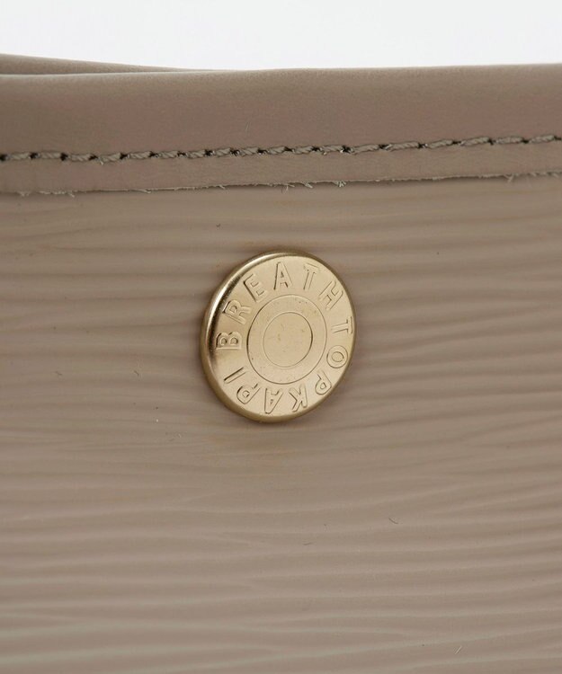 TOPKAPI 【Breath TOPKAPI】RIPPLE リプル レザーハンドル A4 トートバッグ グレージュ