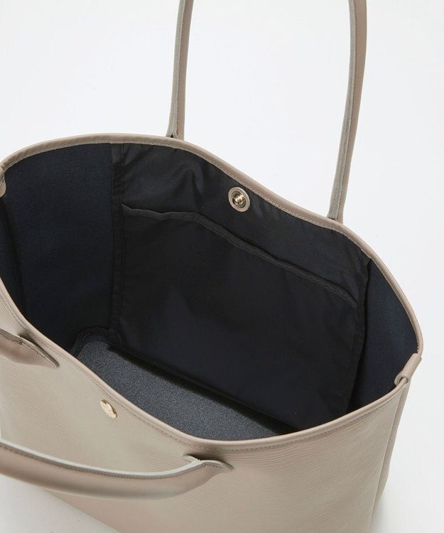 TOPKAPI 【Breath TOPKAPI】RIPPLE リプル レザーハンドル A4 トートバッグ グレージュ