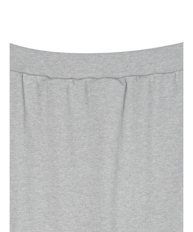 CRAFT STANDARD BOUTIQUE リブロングスカート Light Gray Mixture