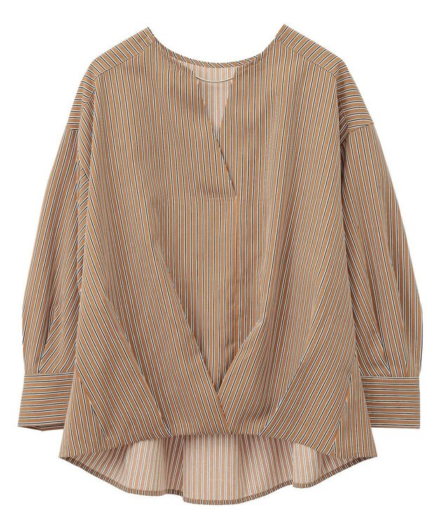 Green Parks ２ＷＡＹ　バースキッパーブラウス Stripe