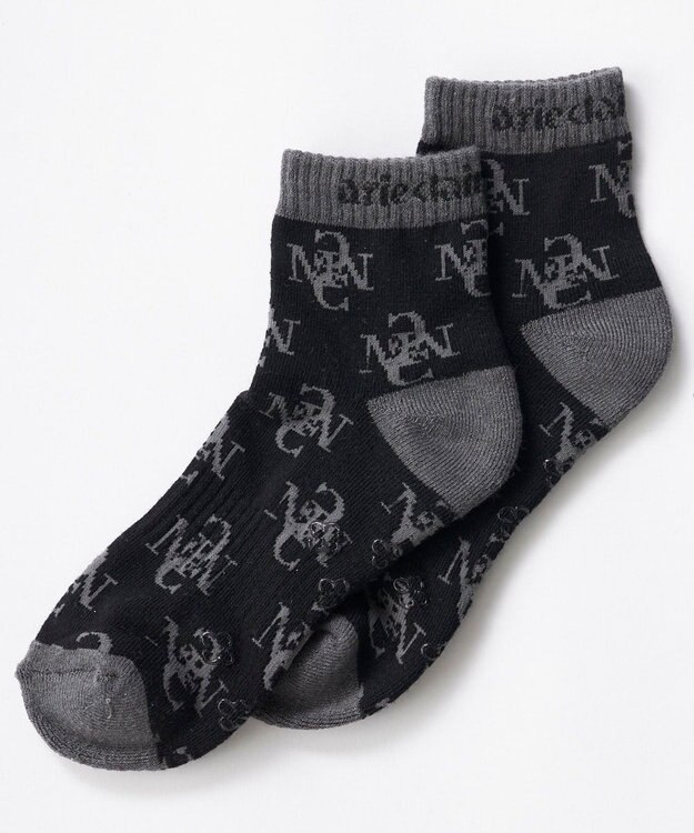 FILA GOLF／marie claire 【marie claire SPORT】 アンクルソックス ブラック