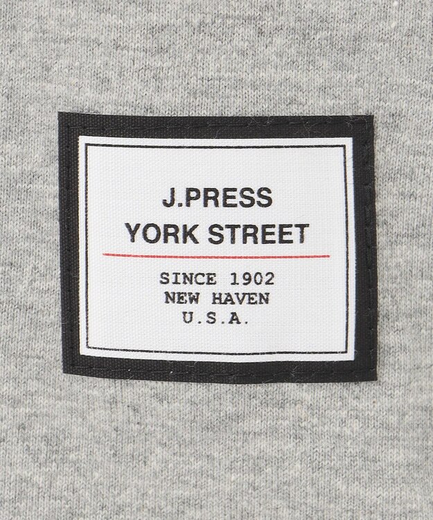 J.PRESS YORK STREET 【UNISEX】YALE × J.PRESS YORK STREET コラボTシャツ ライトグレー系